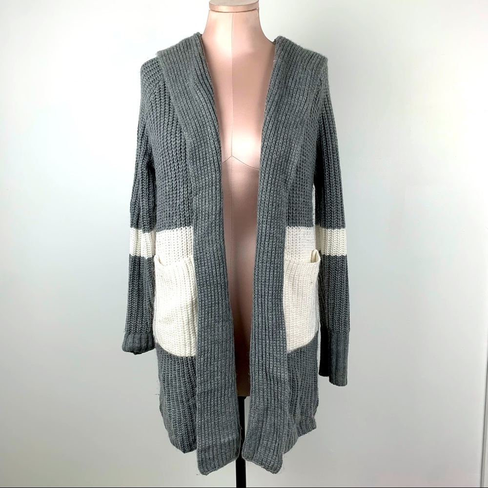 Oversized Hooded Shrug